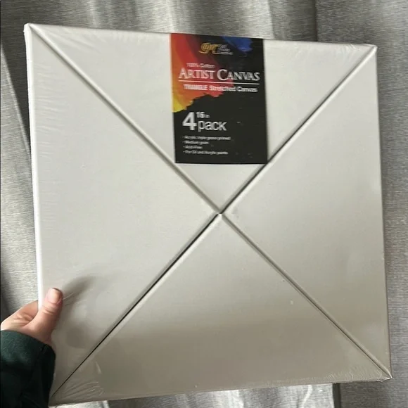 Self Made Creative Triangle Canvas Set - Picture 1 of 2